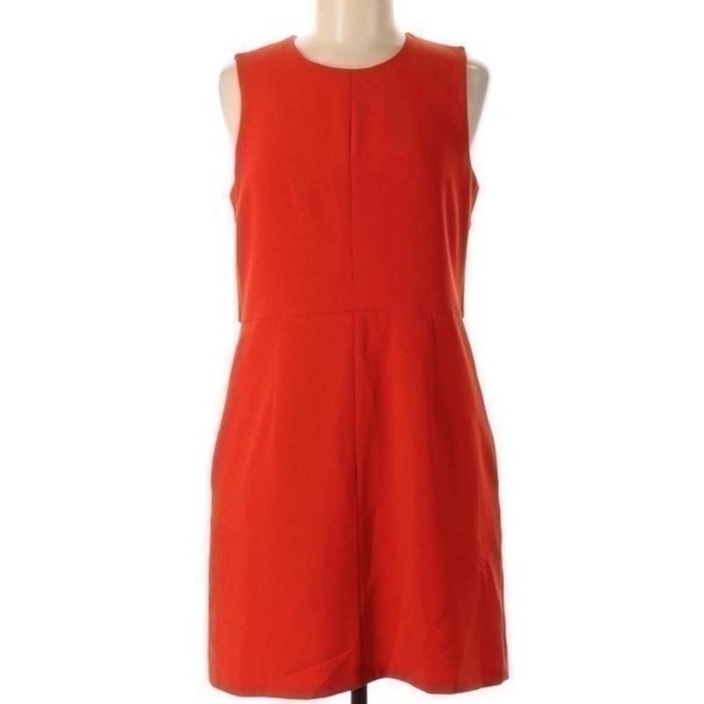 Hazel Orange Shift Dress